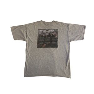 “Dave Matthews Band” Y2K (2002) Gray Graphic T-Shirt